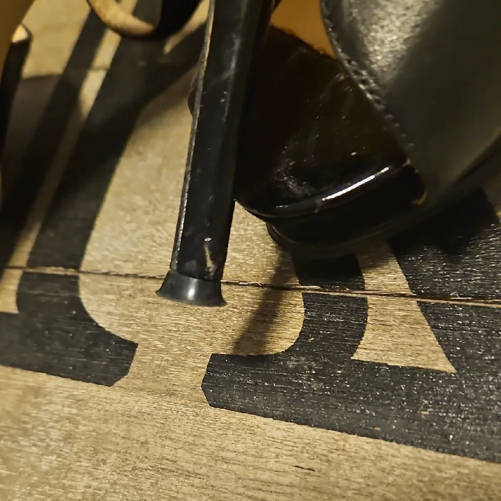 Nine West Black Peep Toe Heels - Picture 7 of 7